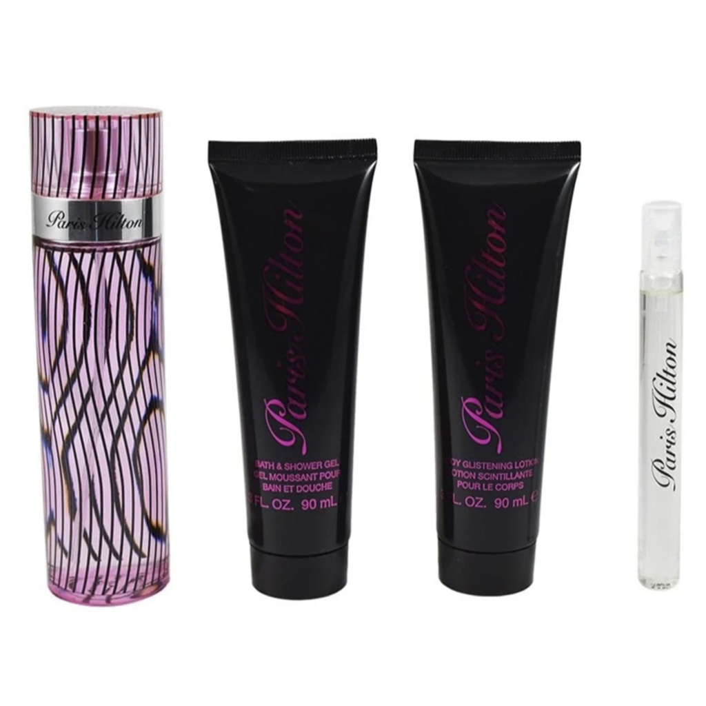 Paris Hilton Perfume Set 4Pzs. Paris Hilton Woman EDP 100 ml Mod. 5046, Dama