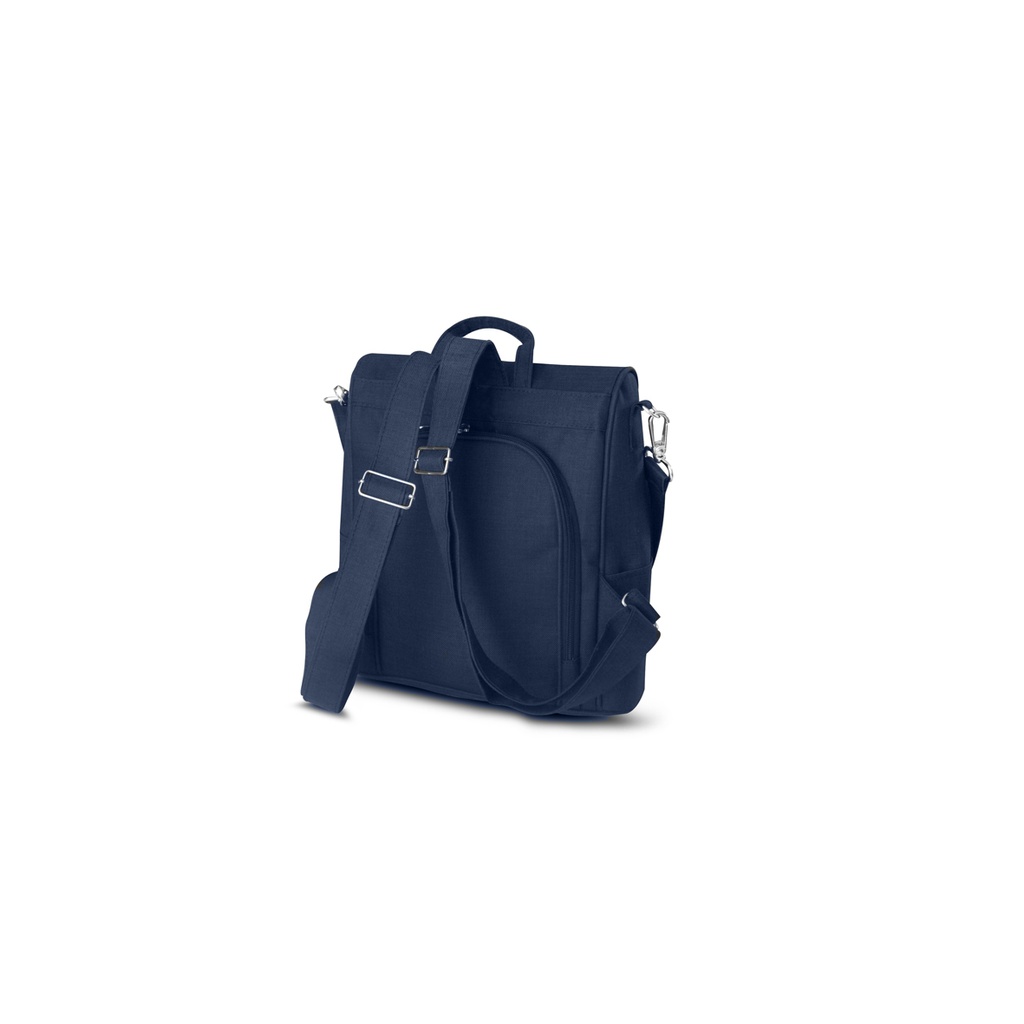 Gogo backpack azul de seguridad antirrobo de 10.5" para dama