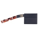 Cloe Tarjetero Chico Mod. 2BICI24634MAR Textil Con Maneral Color Azul Marino. Dama