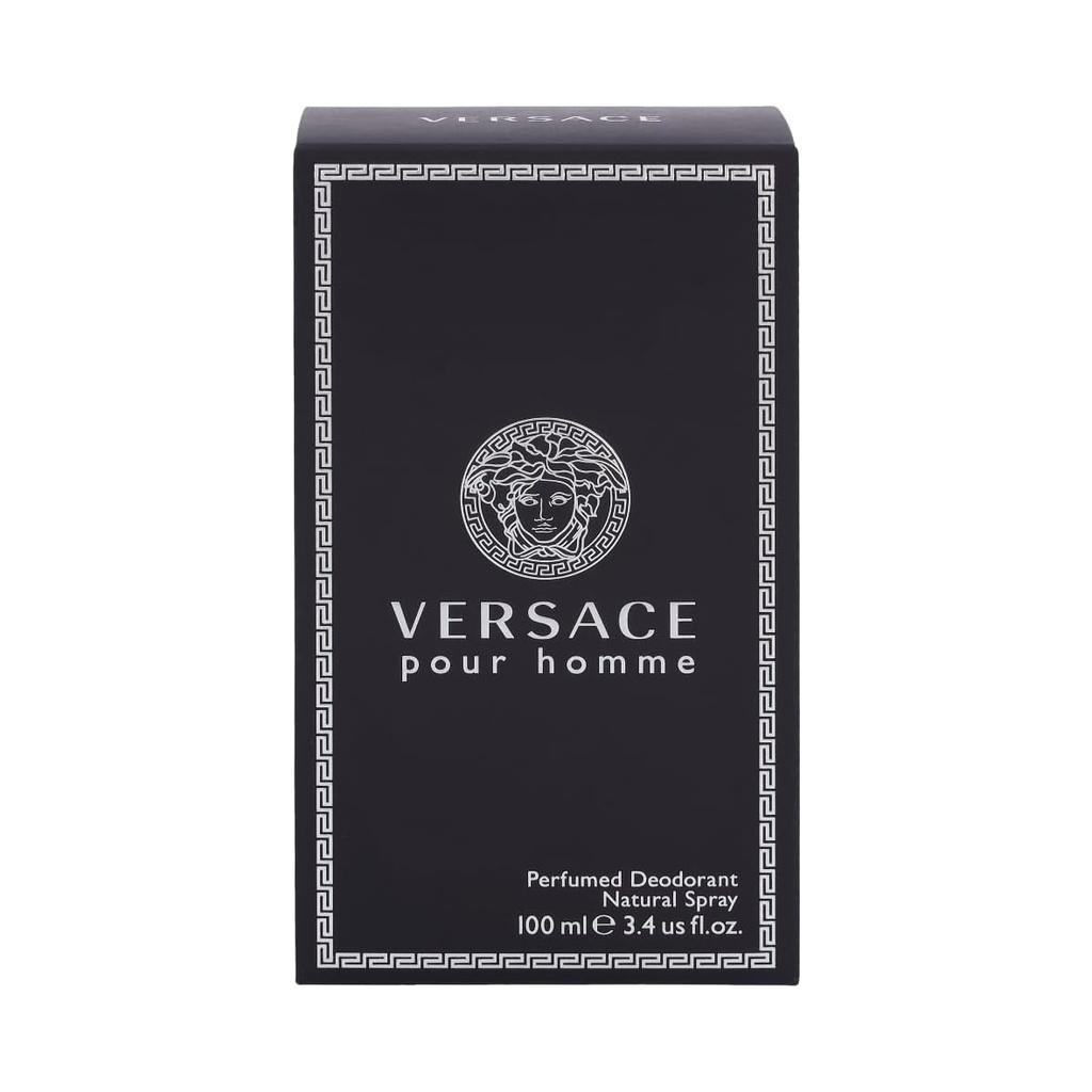 Versace Pour Homme Desodorante corporal en spray 100 ml. Caballero