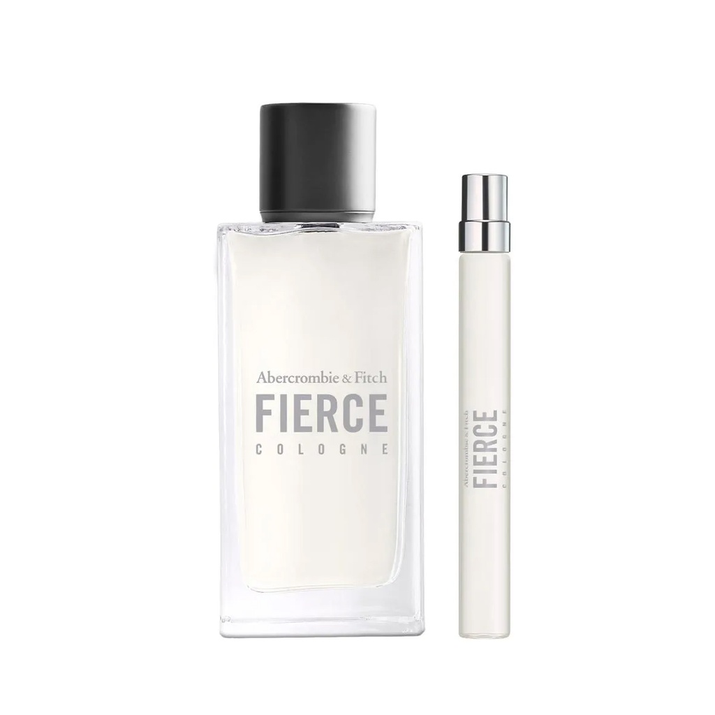 Abercrombie & Fitch Set 2 piezas Fierce edc 100 ml + mini 10 ml. Caballero