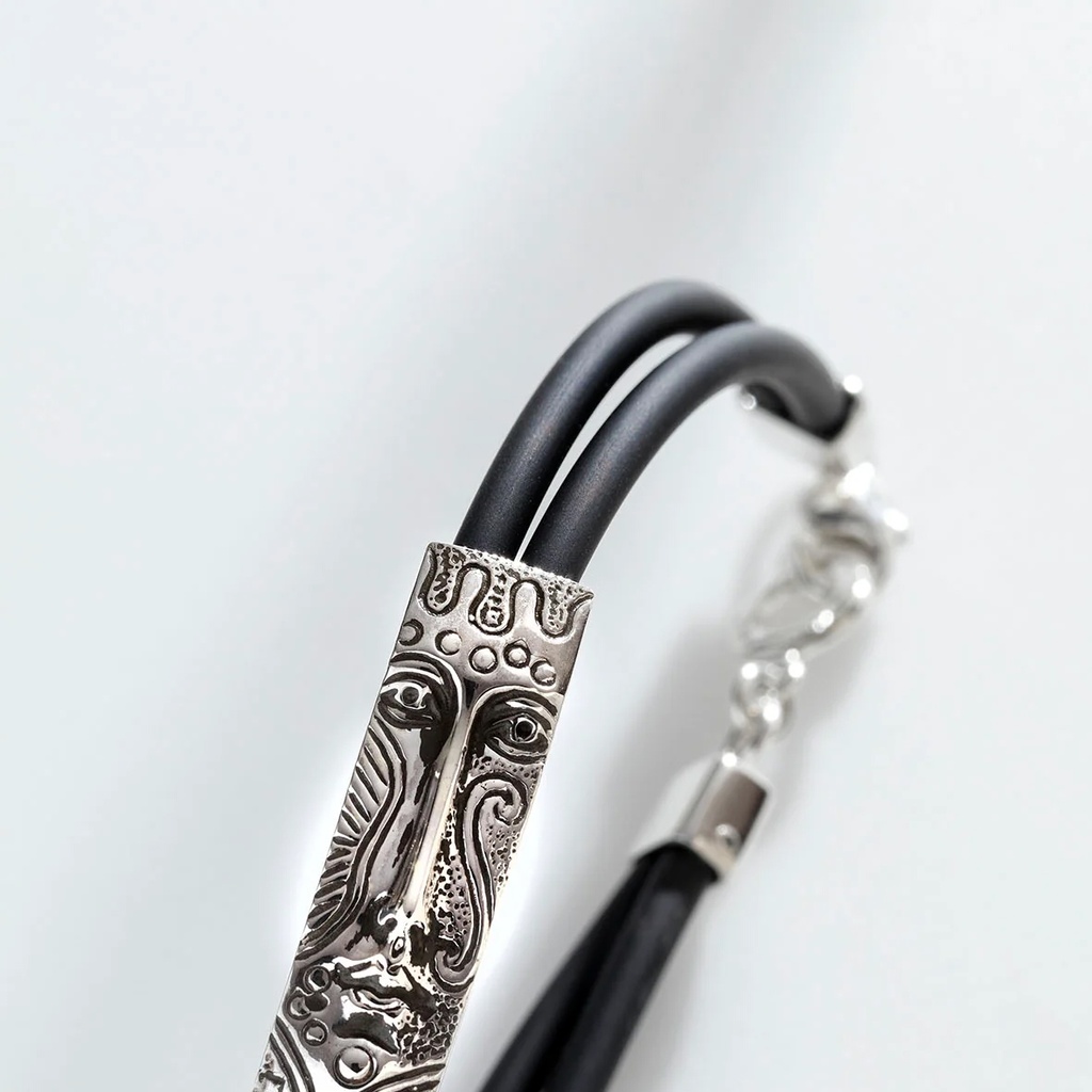 Sergio Bustamante Pulsera Jerez. Medida Largo 20 cm. Caballero