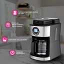 Cafetera Digital 12 tazas con molino 402020133 Pink Garlic