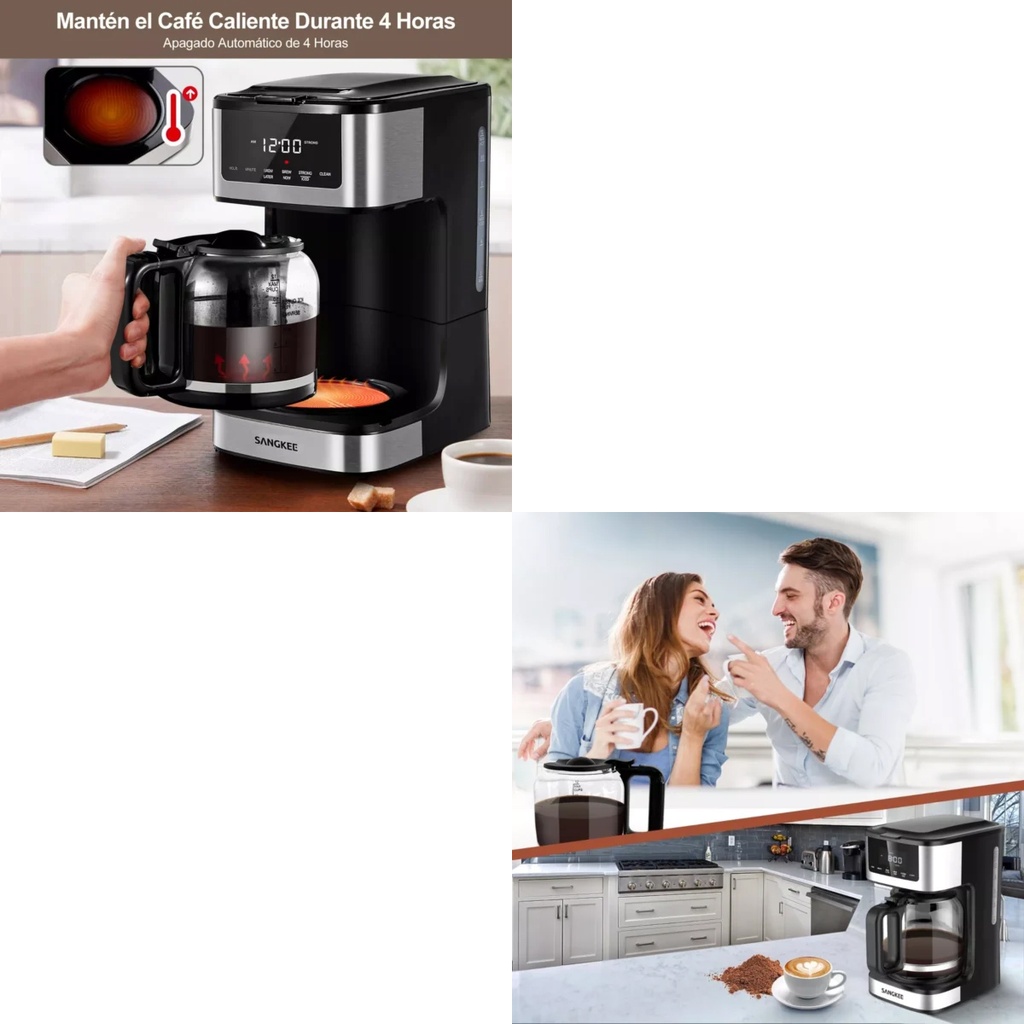 Cafetera de goteo digital 402020127 Sangkee