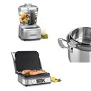 Kit cocina Parrilla, Juego de Batería y Mini Procesador