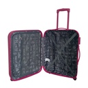 Juego 2 maletas rígidas de 20" y 24" Badú rosa Peak Tour