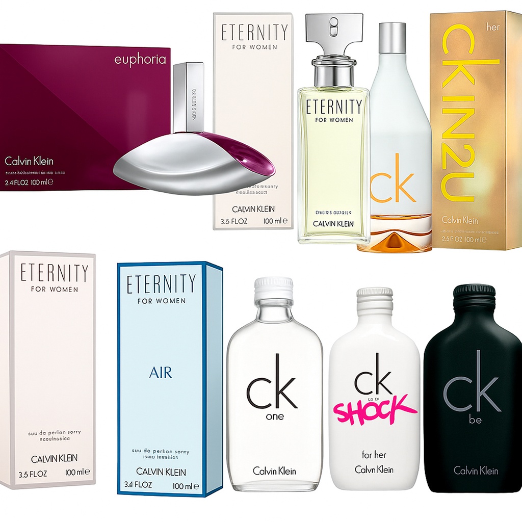 Combo Calvin Klein 8 perfumes E009 Dama