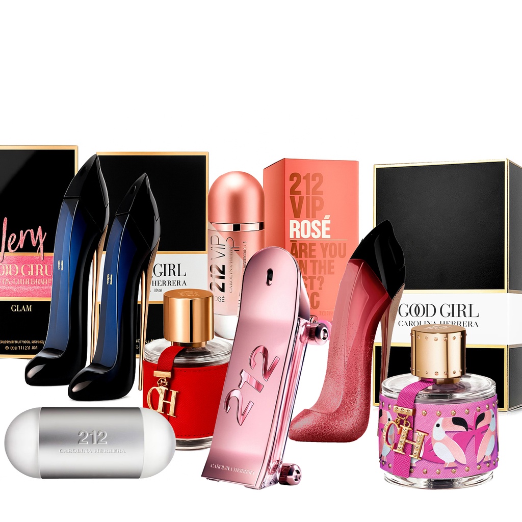Combo Carolina Herrera 9 perfumes E012 Dama