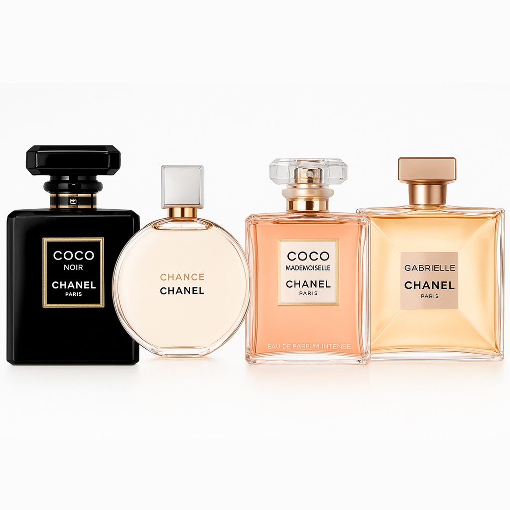 Combo Chanel 4 perfumes E014 Dama