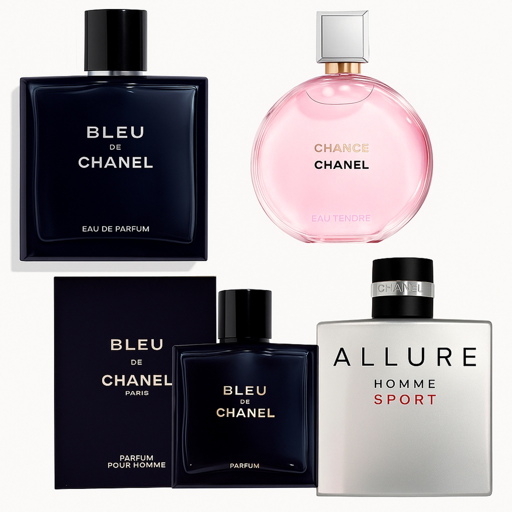 Combo Chanel 4 perfumes E016 Caballero