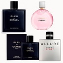 Combo Chanel 4 perfumes E016 Caballero