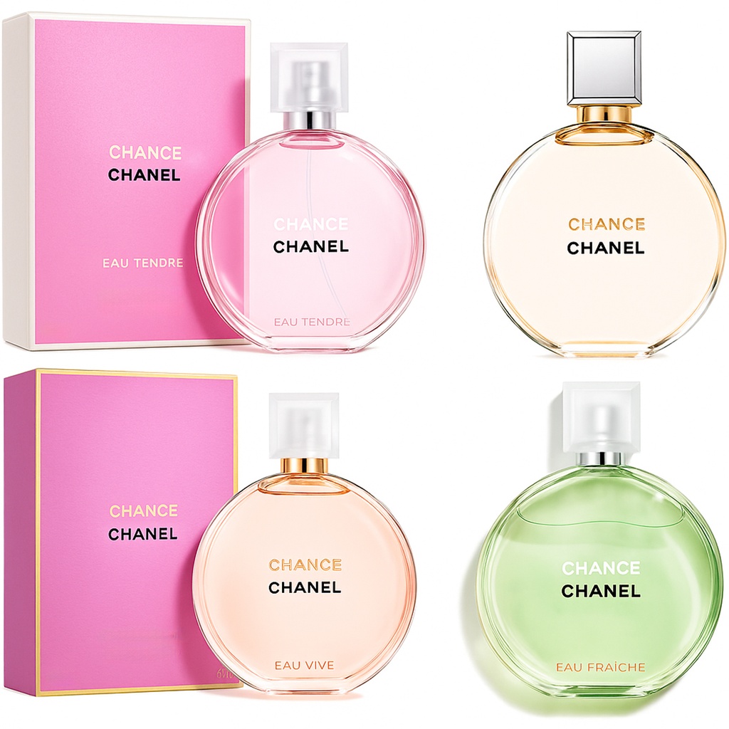 Combo Chanel 6 perfumes E017 Dama