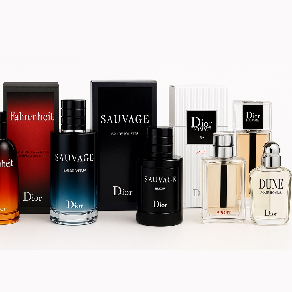 Combo Christian Dior 8 perfumes E020 Caballero