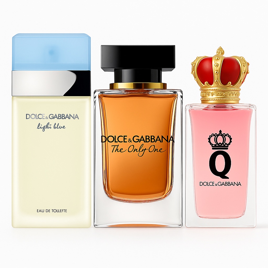 Combo Dolce & Gabbana 3 perfumes E027 Dama