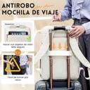 Backpack para laptop 15.6” impermeable rosa BACPA172 Frutivegie