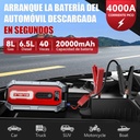 Arrancador de batería portátil Biuble 4000A 20000mAh ARRDE146 Frutivegie