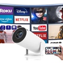 Proyector profesional 4K portátil con Bluetooth PROPR916 Frutivegie