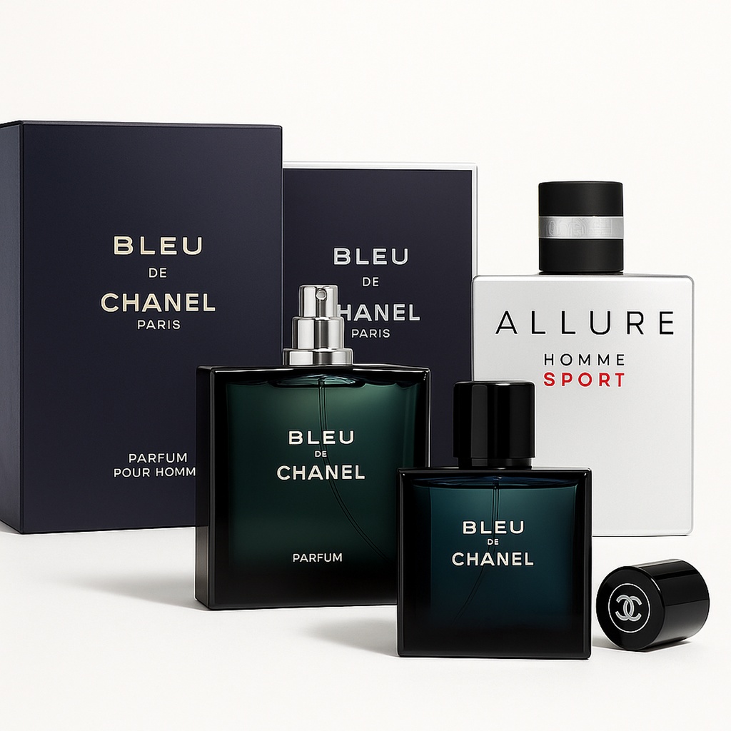 Combo Chanel 3 piezas E070 Caballero