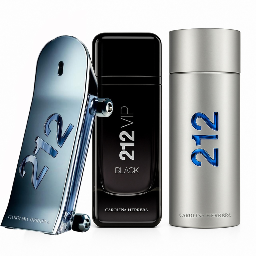 Combo Carolina Herrera 3 piezas E078 Caballero