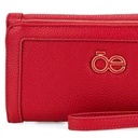 Cloe Billetera O25 141 rojo / flap grande. Dama