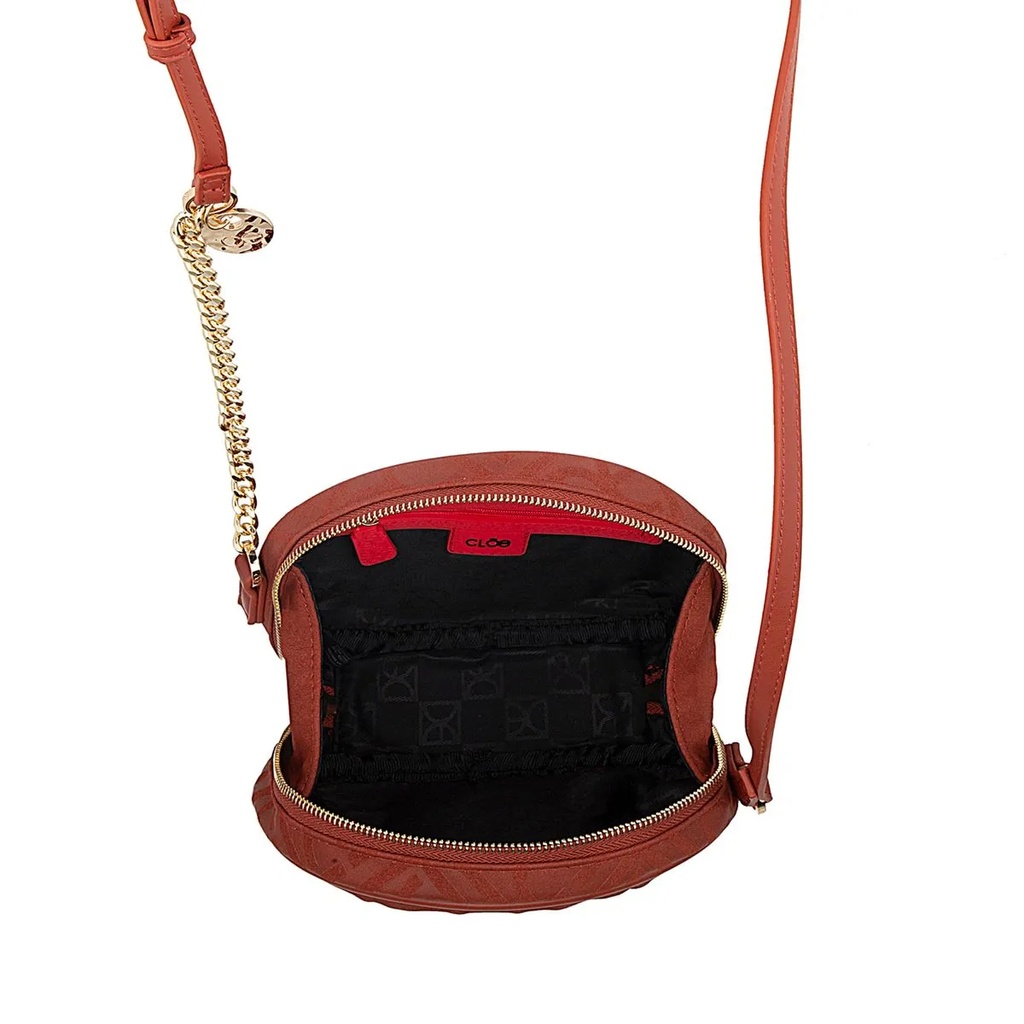 Cloe Bolso I24 724 rojo / cross body chico. Dama