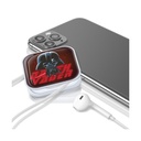 Steren 2 Soportes nano stick de gel para celular Star Wars Rojo / Azul Mod.POD-272/SW1