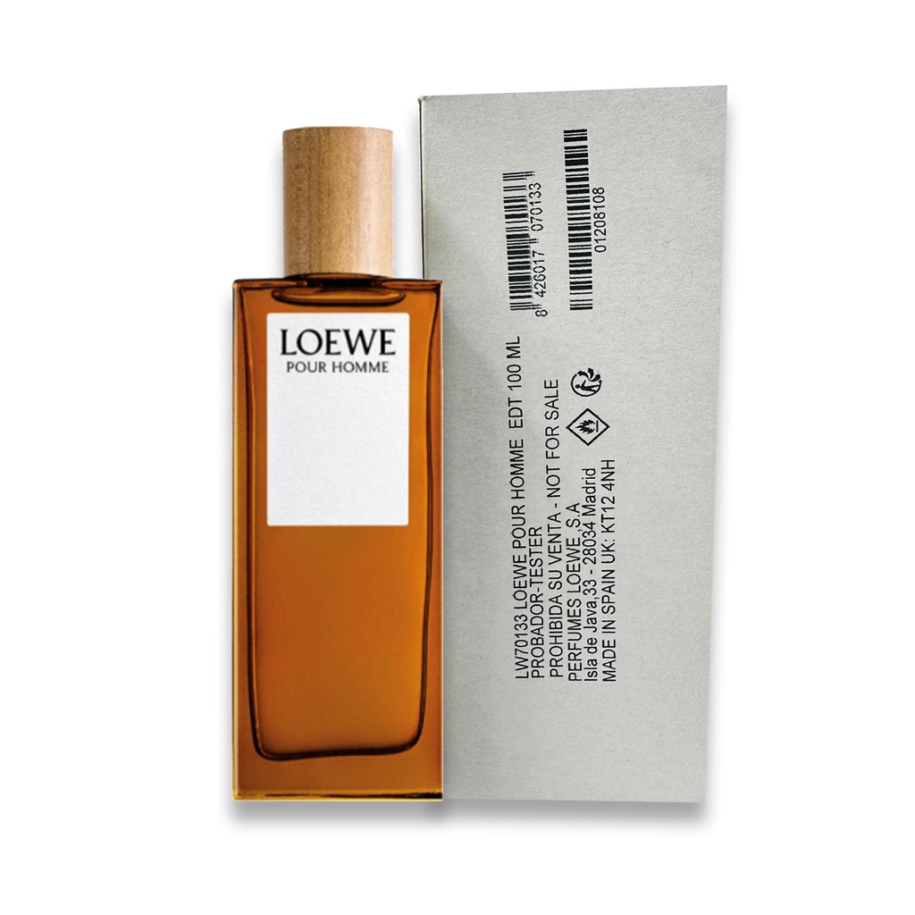 tester loewe pour homme edt 100 ml caballero
