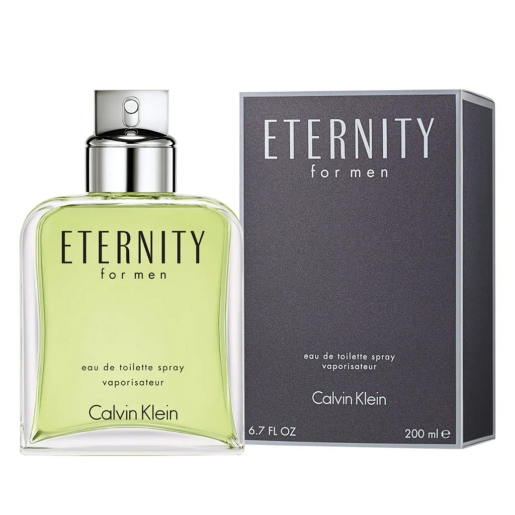 Calvin Klein Perfume Eternity for Men EDT 200 ml Mod. ETERNITYMEN200, Caballero - 25% OFF