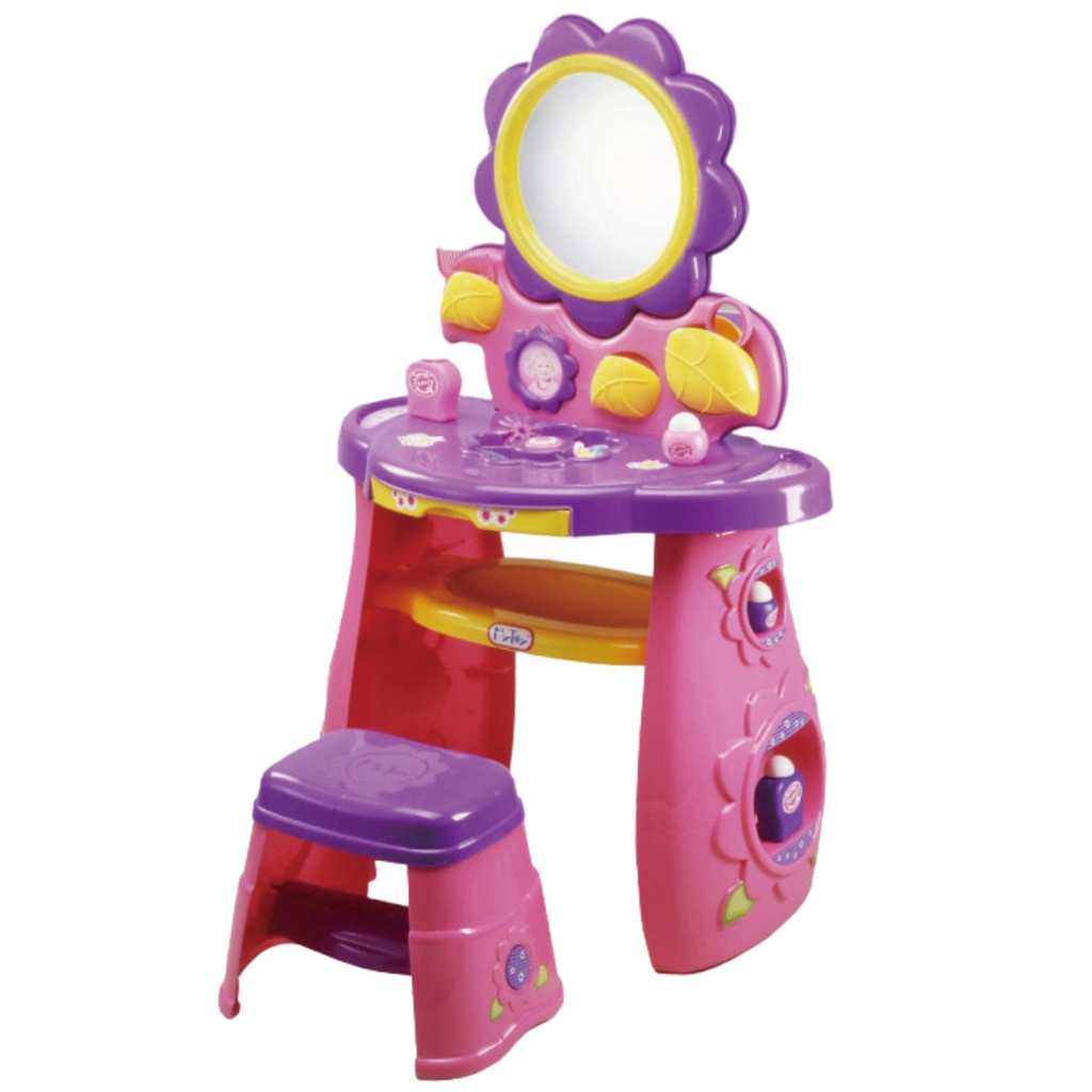 Mytoy tocador beauty queen Mod. 5556, contiene un tocador precioso y un taburete