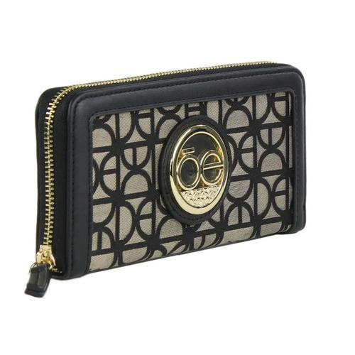 Cloe cartera cierre sencillo Mod. OTEM950NEGRGR color: negro Dama