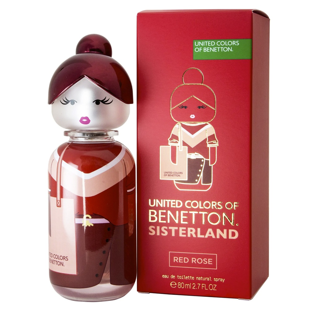 Sisterland Red Rose edt 80 ml. Dama. United Colors Of Benetton