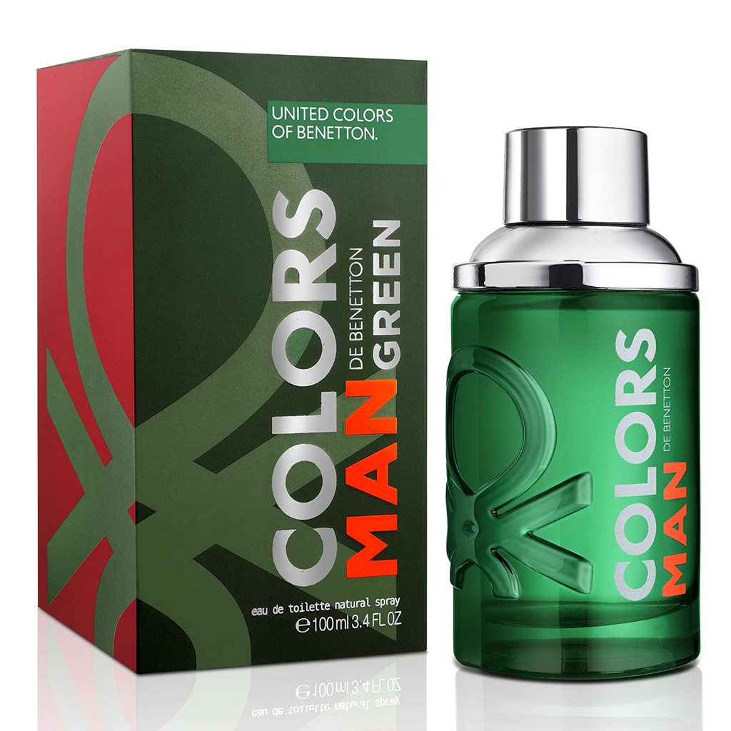 Benetton Colors Man Green edt 100 ml. Caballero