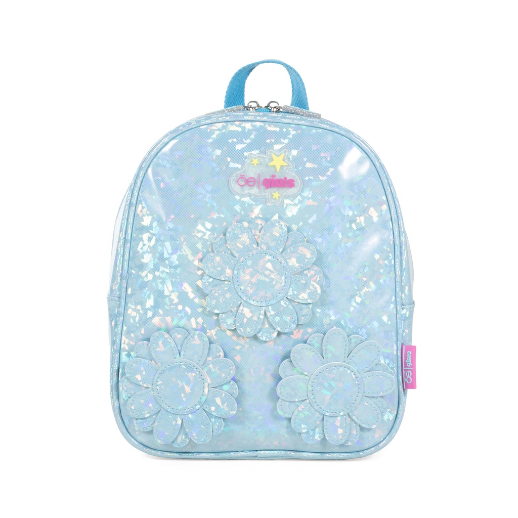 Cloe Backpack Mod.  4BLGV24489AZU Mediana para Niña Flores color Azul
