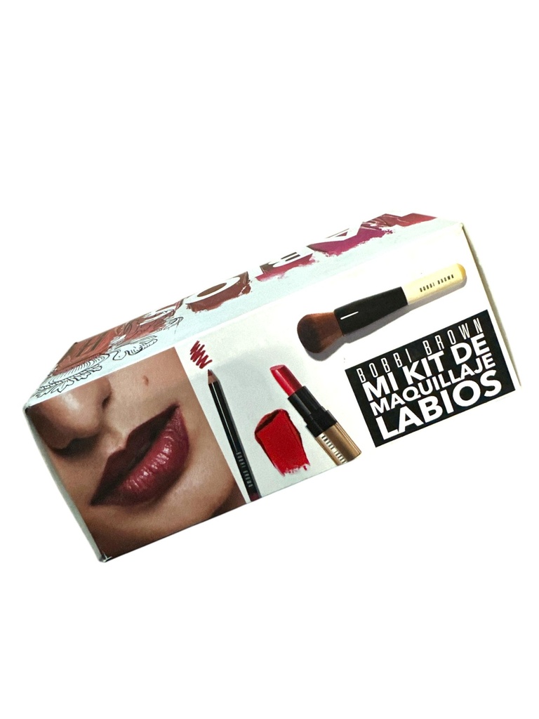 Bobbi Brown Kit 3 piezas maquillaje labios. Dama