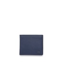 Cloe Cartera Chica Mod. 4EQCI22006MAR Flap Piel Genuina color Azul marino. Caballero