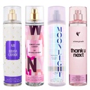 Ariana Grande Set 4 piezas Mist Fragances Ari + Moonlight + Sweet Like Candy + Thank U Next de 236 ml c/u. Dama - 20% OFF