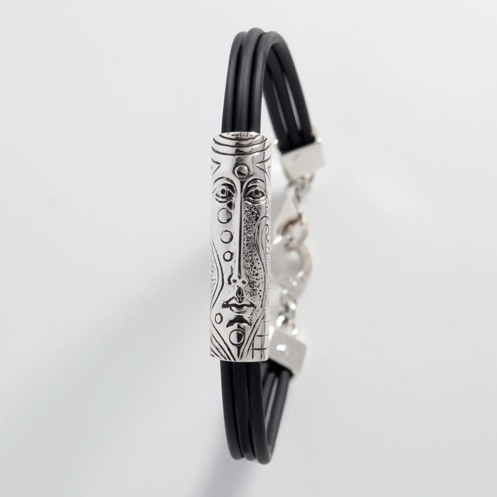 Sergio Bustamante Pulsera Almuñecar Medida largo 20 cms. Caballero - 8% OFF