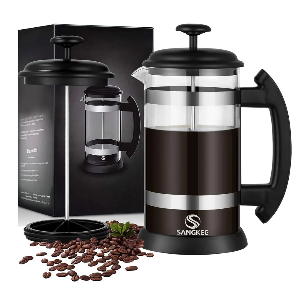 Prensa Francesa de vidrio 1L 402020135 Sangkee - 11% OFF
