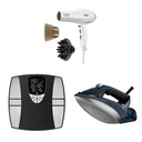 Combo belleza Conair Plancha de vapor GI305ES, Báscula WW800ES y Secadora 530WES - 8% OFF