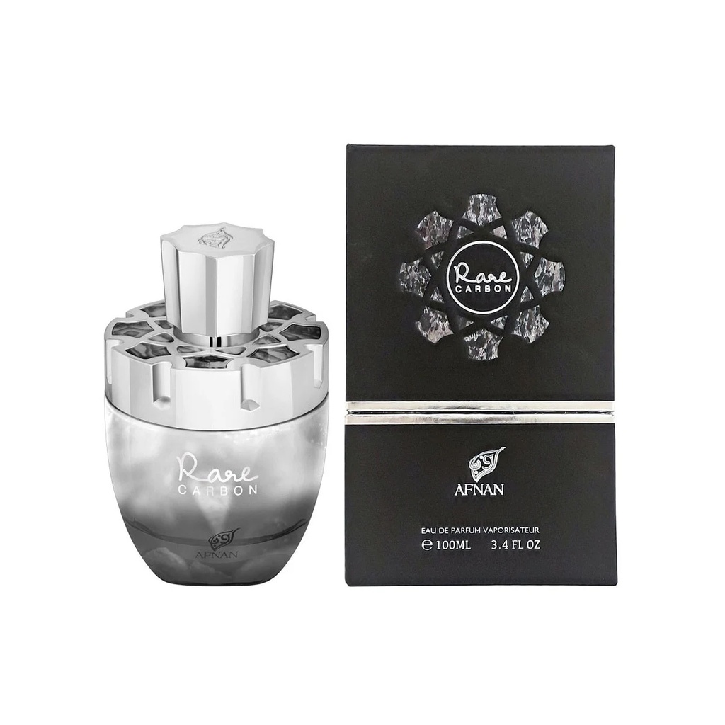 Afnan Rare Carbon EDP 100 ml. Caballero - 15% OFF
