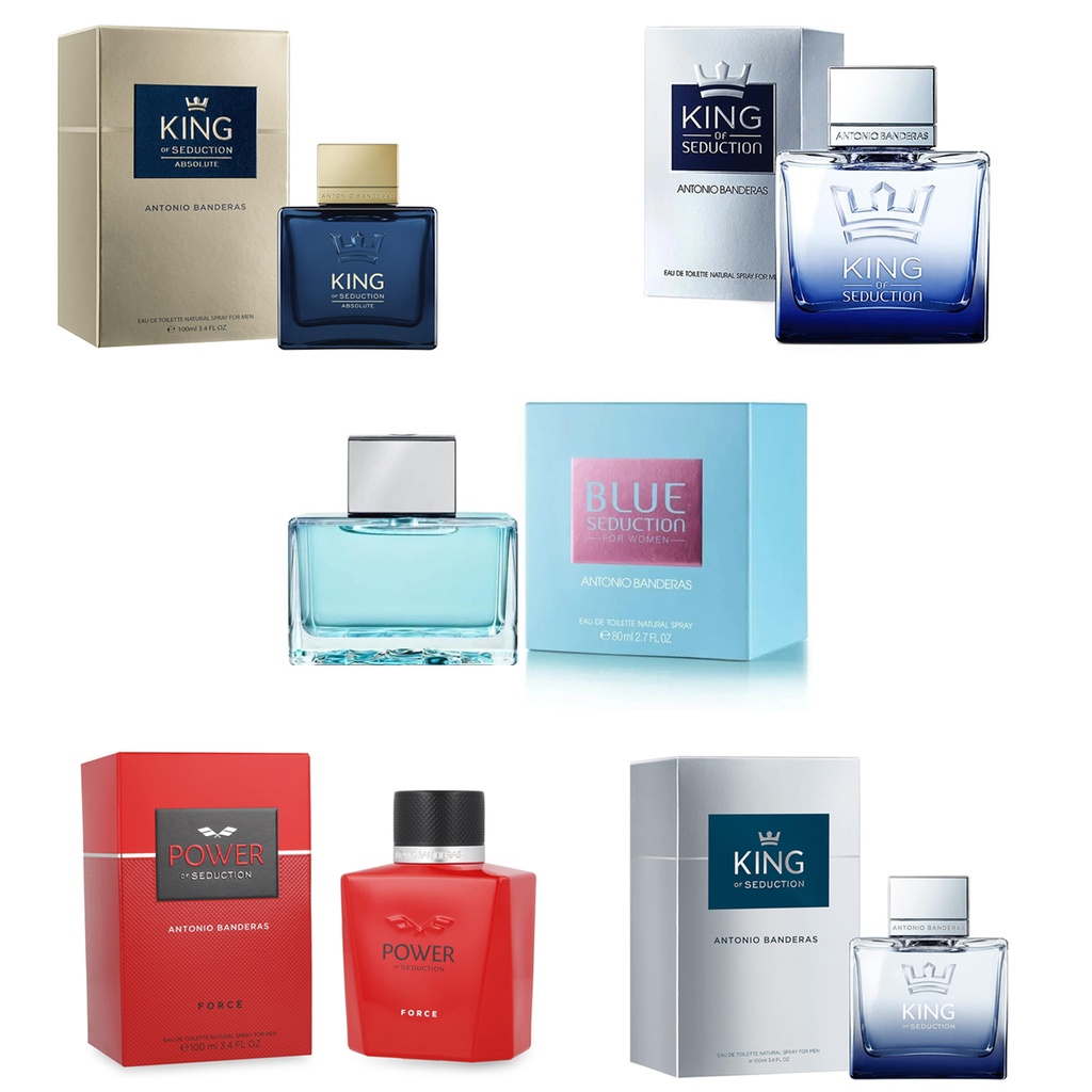 Combo Antonio Banderas 5 perfumes E003 Dama/ Caballero - 22% OFF