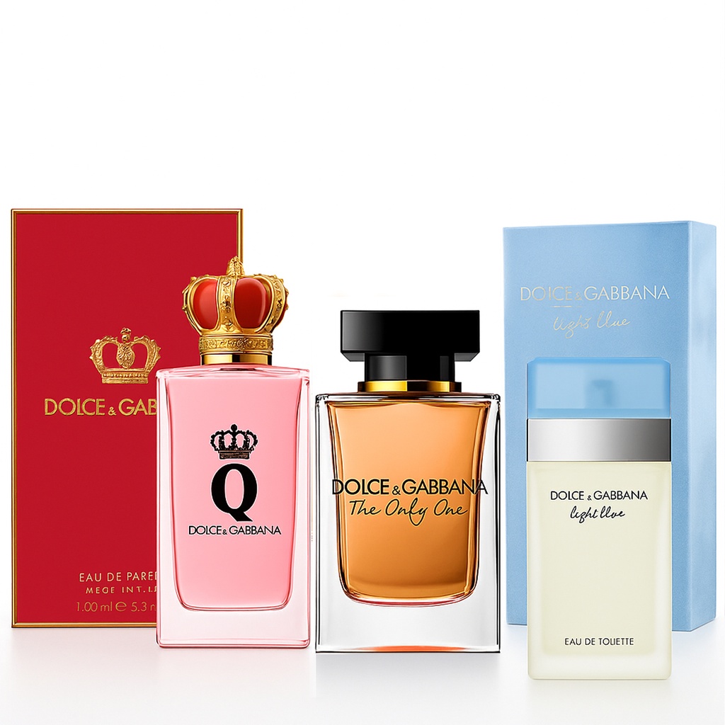 Combo Dolce & Gabbana 3 perfumes E027 Dama - 23% OFF
