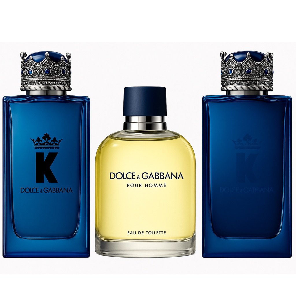 Combo Dolce & Gabbana 3 perfumes E028 Caballero - 23% OFF