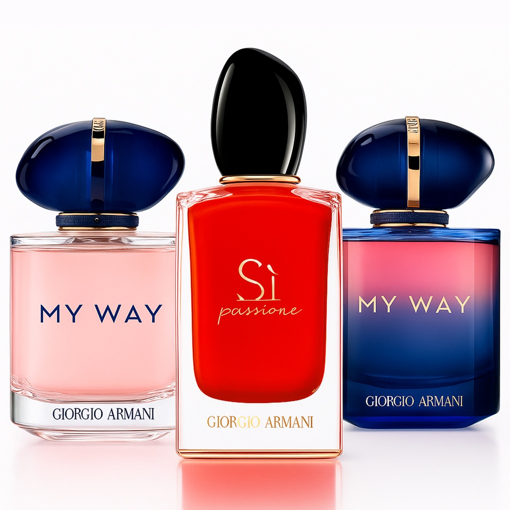 Combo Giorgio Armani 3 perfumes E032 Dama - 18% OFF