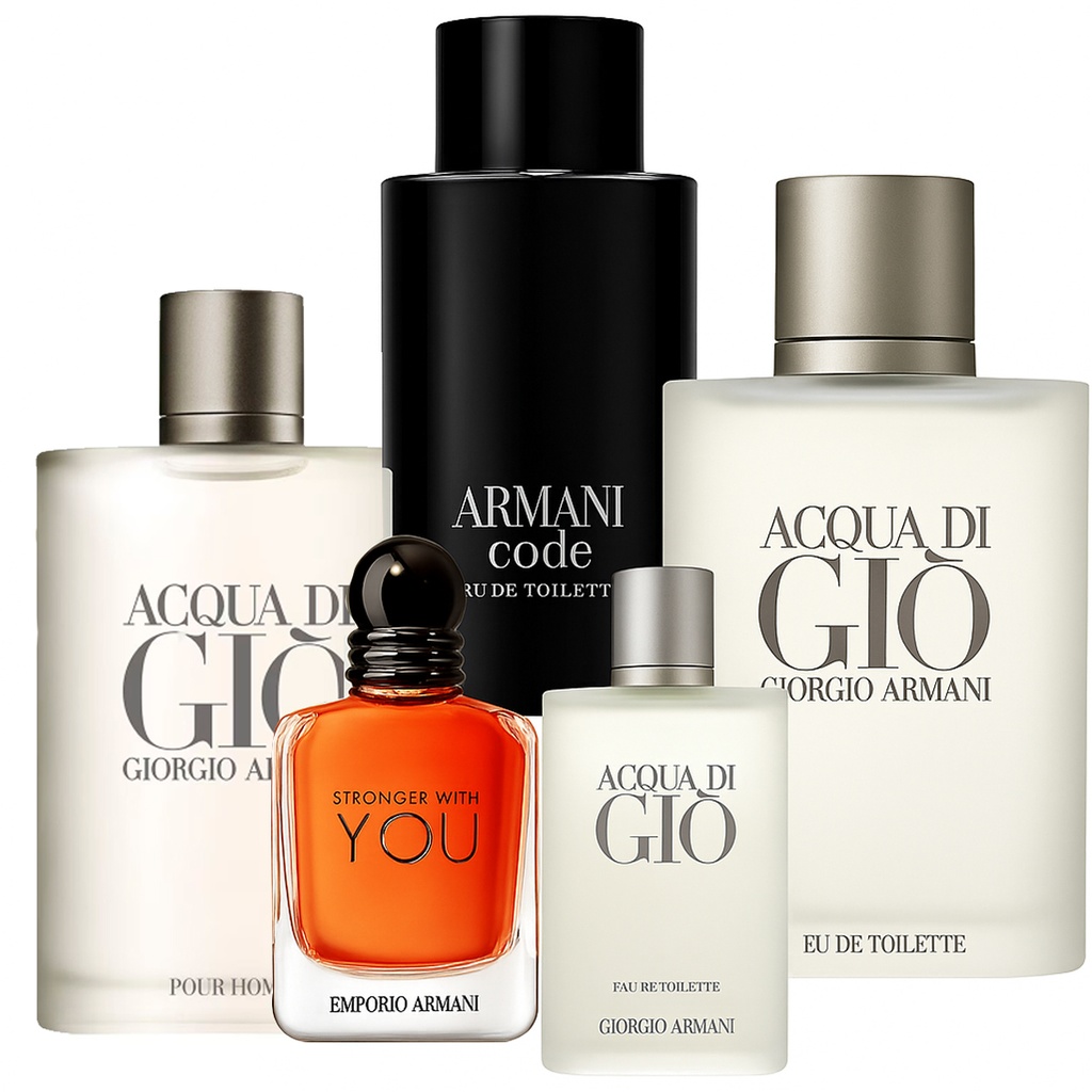Combo Giorgio Armani 5 perfumes E033 Caballero - 18% OFF