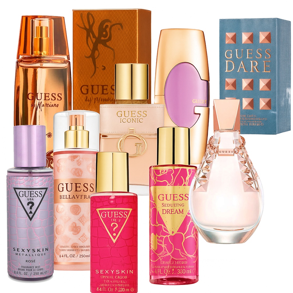 Combo Guess 8 perfumes E037 Dama - 24% OFF