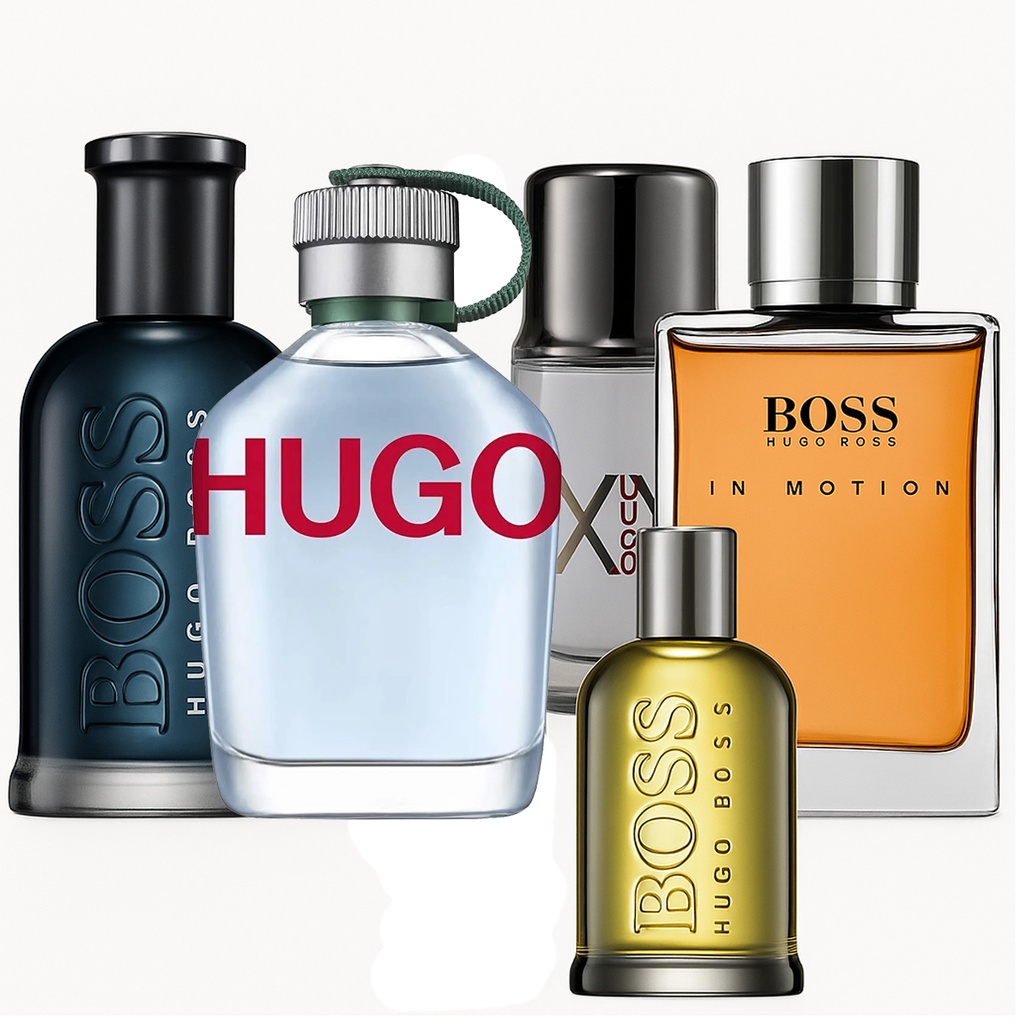 Combo Hugo Boss 5 perfumes E040 Caballero - 26% OFF
