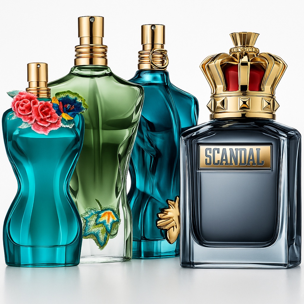 Combo Jean Paul Gaultier 4 perfumes E042 Dama Caballero - 13% OFF