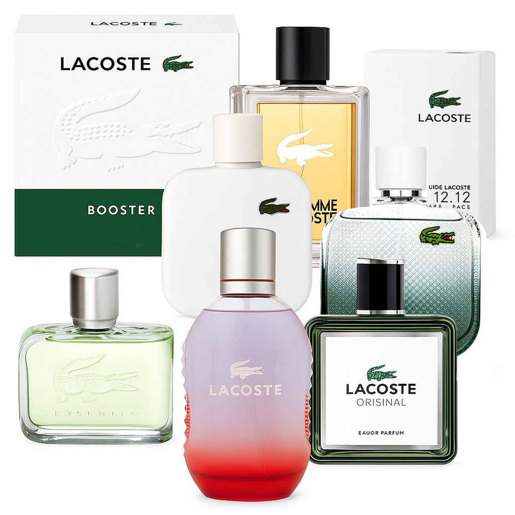 Combo Lacoste 7 perfumes E046 Caballero - 24% OFF