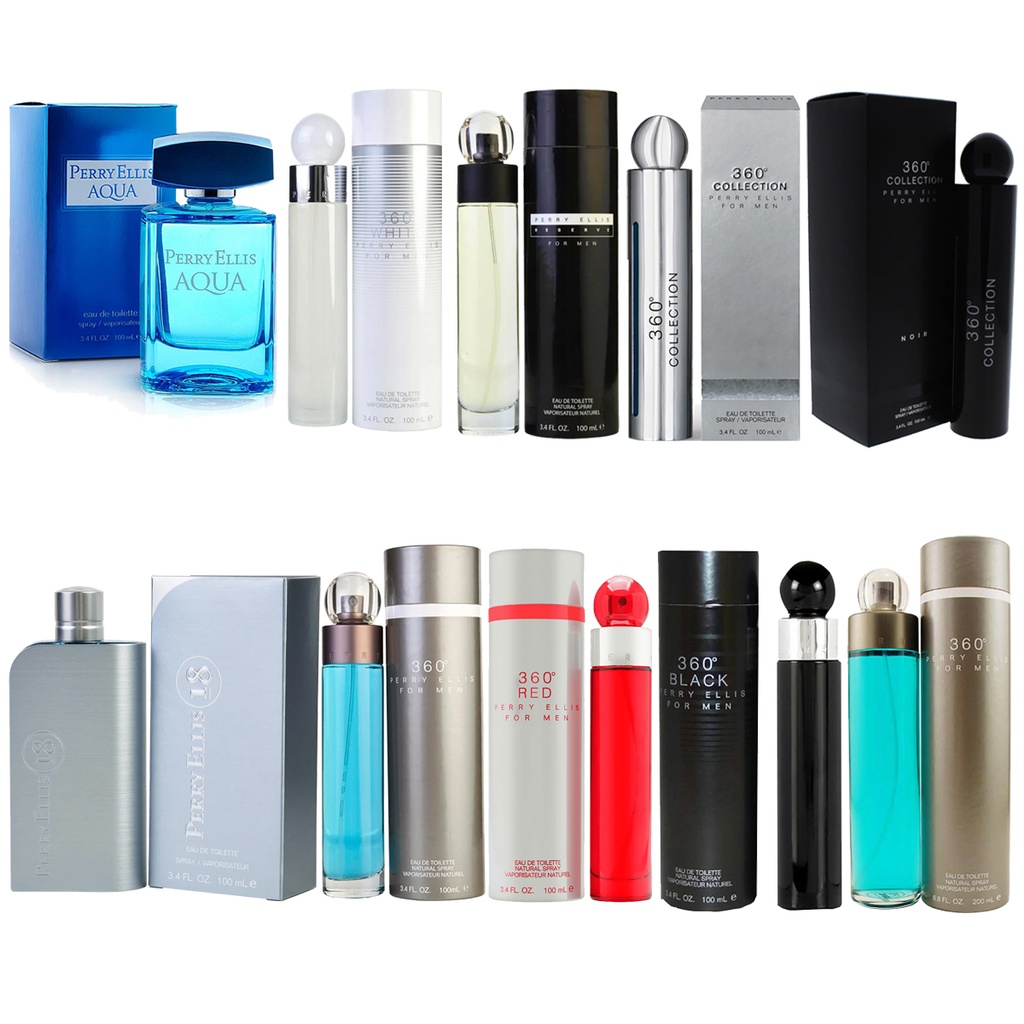 Combo Perry Ellis 10 perfumes E056 Caballero - 27% OFF